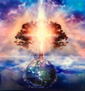 Allow the light to flow through you. Anchor the light to Mother Earth.